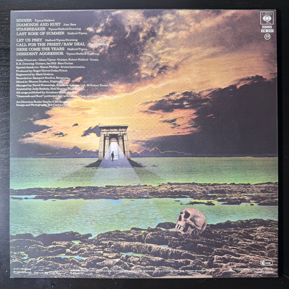Виниловая пластинка Judas Priest ‎– Sin After Sin LP