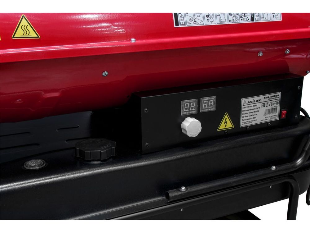 Нагреватель воздуха дизельная ASILAK SLD-50000 прямой нагрев