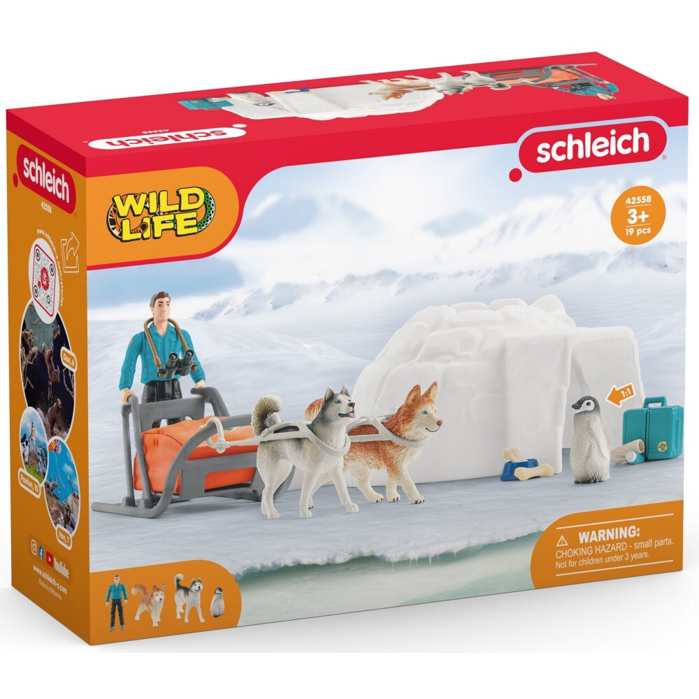 Schleich Wild Life - Антарктическая экспедиция 42558 / артикул   42558  / GTIN 4059433522463