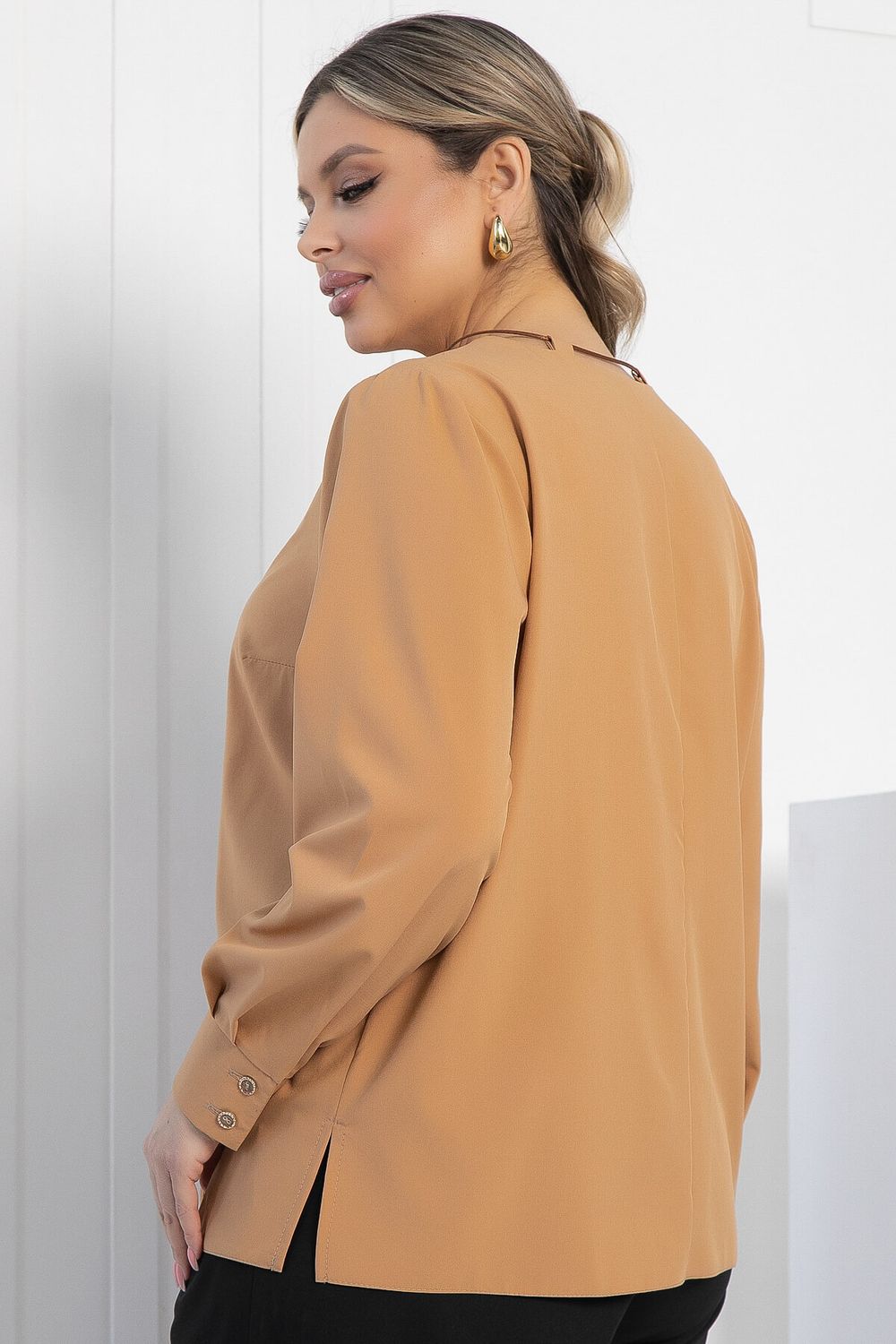 Блуза Свободный вечер (песочная) Б12795-15М LT Collection