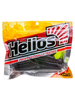 Виброхвост Helios Jumbo 4,95"/12.5 см White RT 5шт. (HS-7/1-003)