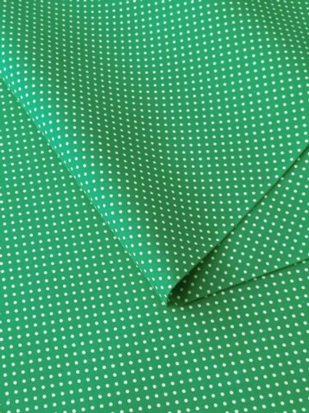 Ткань бязь плательная, рис. "Горох 2 мм", ширина 150 см, арт. 614