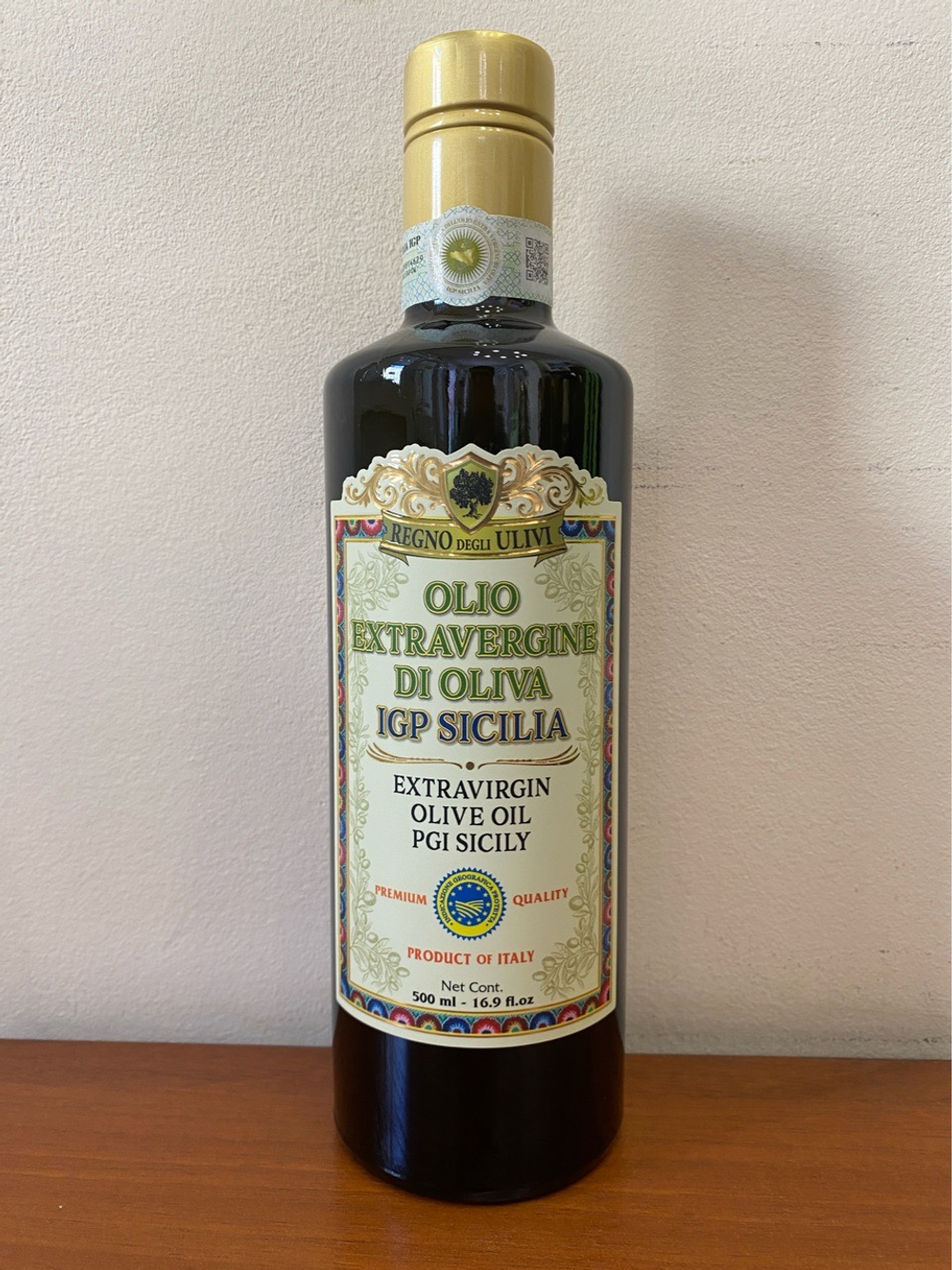 Оливковое масло REGNO DEGLI ULIVI I.G.P. Sicilia, Сицилия, Италия