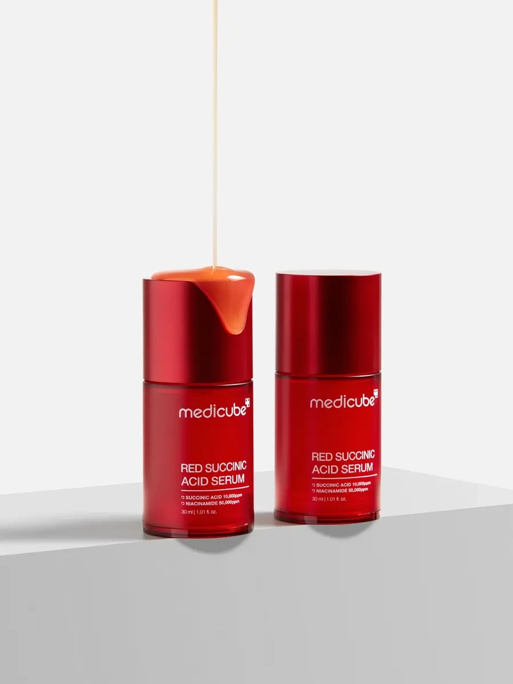 Medicube Очищающая сыворотка с янтарной кислотой против акне и пигментации Red Succinic Acid Clarifying Serum 30 мл