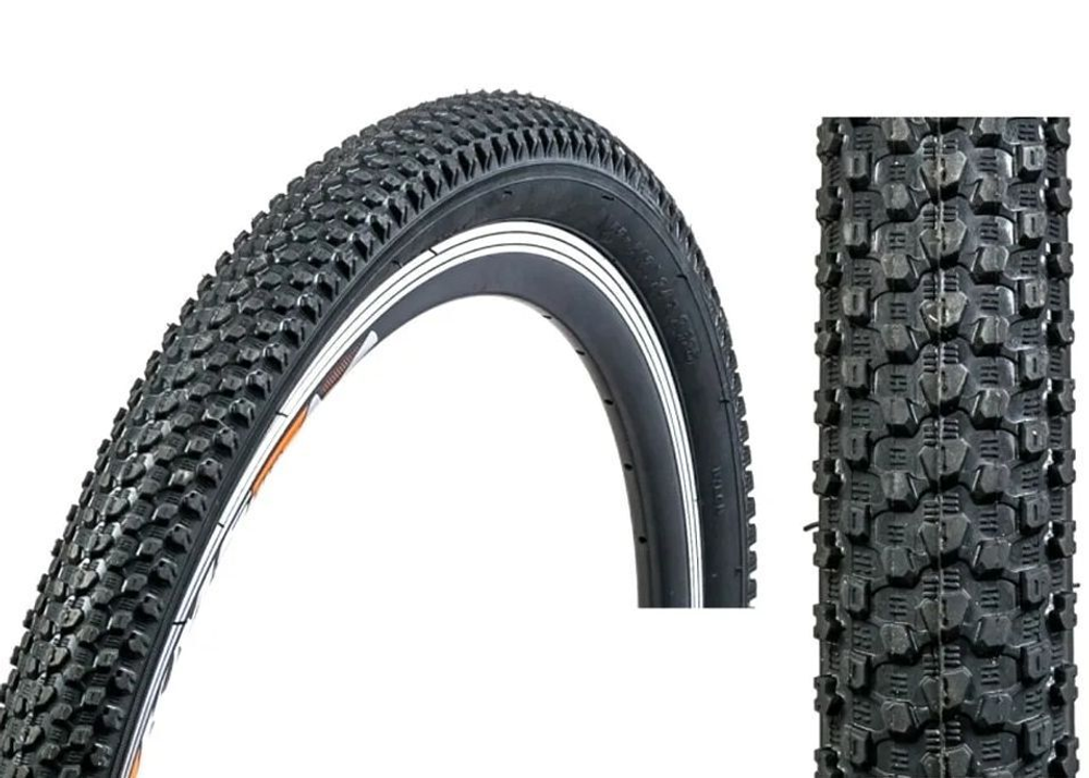 Покрышка TRIX 24"х 2.125 (54-507) TXBL-754, горная средняя, черная