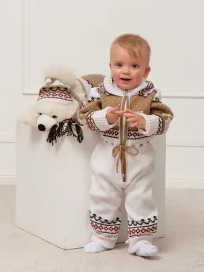 Комбинезон вязаный