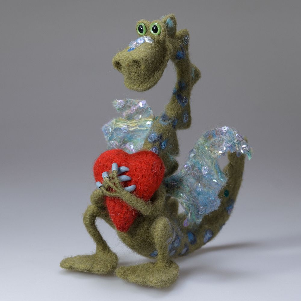 Интерьерная кукла Дракон Удачи