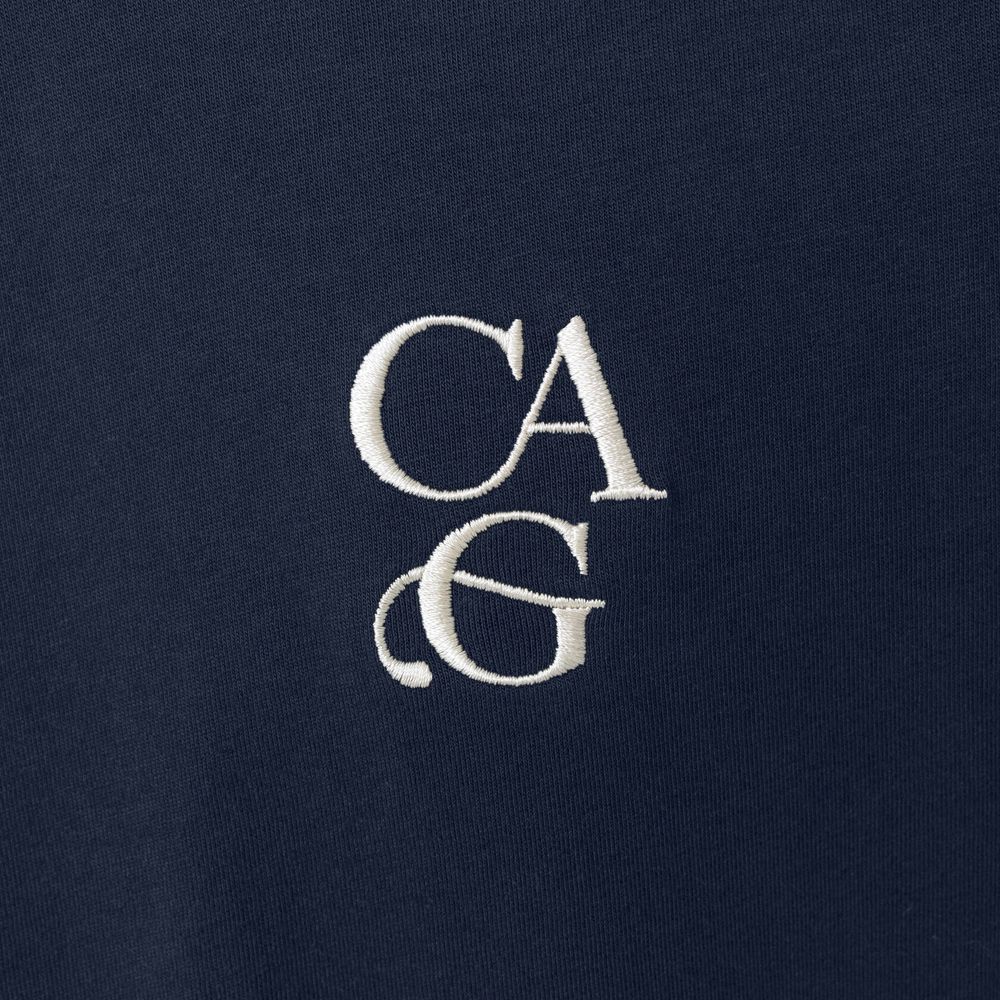 Футболка Called a Garment Lettering темно-синяя