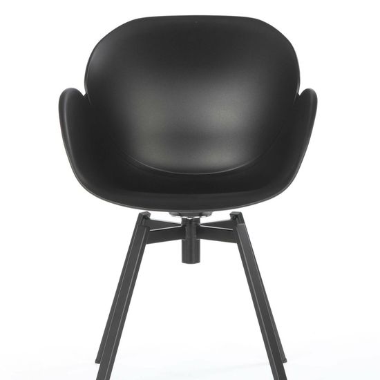 Кресло Rezeda черный пластик, вращающееся 