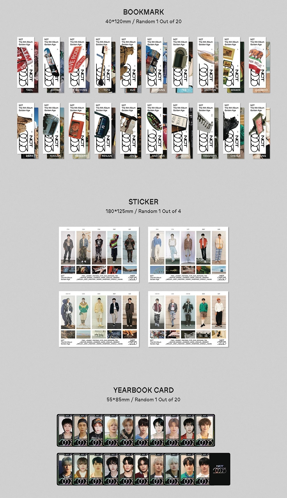 Альбом NCT 4th Studio Album [Golden Age] (Archiving Ver.)