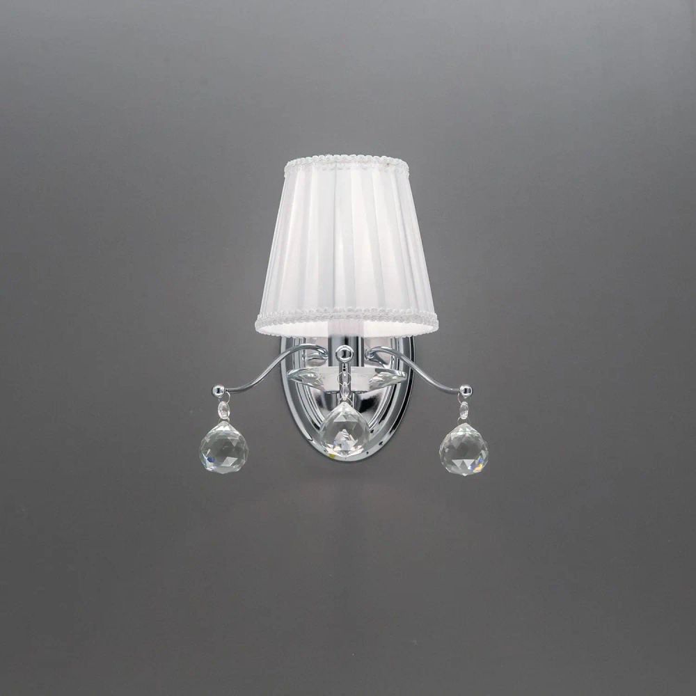 Citilux Шелли CL438311 Бра с абажуром Хром