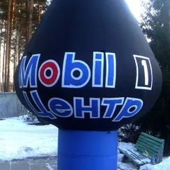 Рекламный шар на опоре 6 метров