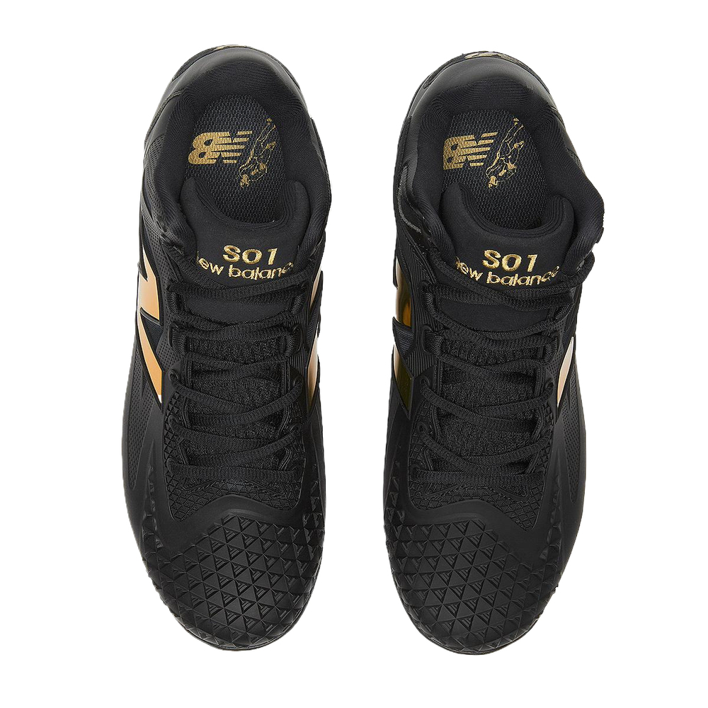 New Balance NB Ohtani 1 Mid Top Upper Height Baseball Shoes Men"s Black