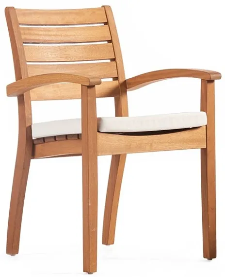 Стул уличный Stock, массив ироко