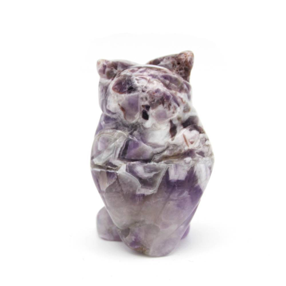 Сова натуральный камень асс.