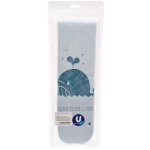 Мочалка для тела «Premium - Laguna», цвет лазурно - серый, 9*82см