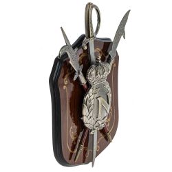 GAEM Панно "Рыцарские доспехи", L19 W3,5 H24,5 см