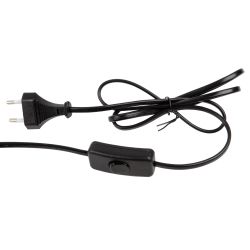 UML-B702 E14 BLACK Светильник настольный. 60W. Цоколь Е14. Механический выключатель. Черный. ТМ Uniel