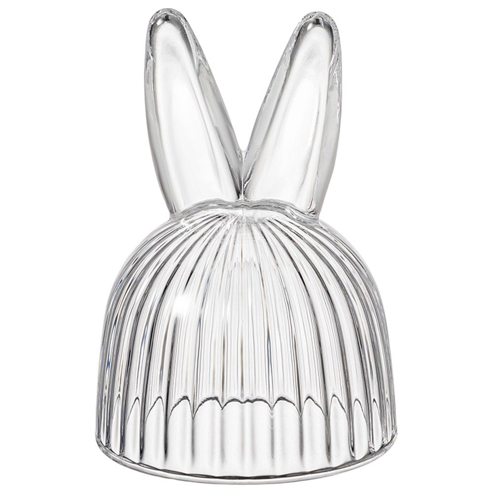 БЛЮДО НА НОЖКЕ С КРЫШКОЙ "RABBIT FAMILY" 12*12*23,5 СМ