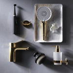 Смеситель для раковины, золото AM.PM X-Joy F85A02199