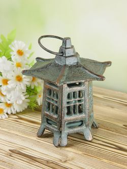 Iron Garden Декоративный фонарь Пагода под свечу для дачи