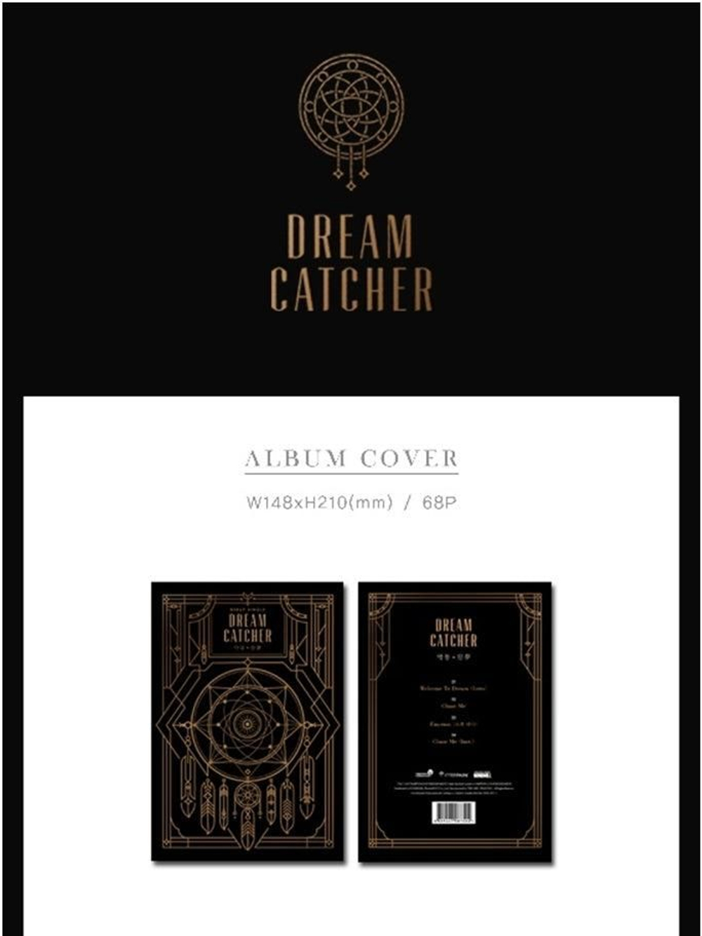 Альбом DREAMCATCHER - NIGHTMARE 1st Single Album