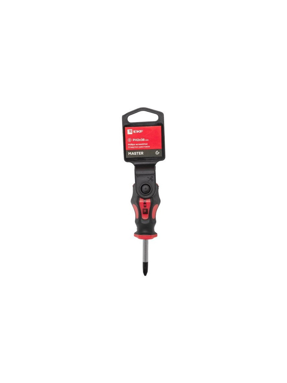 Отвертка PH2х38мм Master Basic EKF ph-2-38-mas
