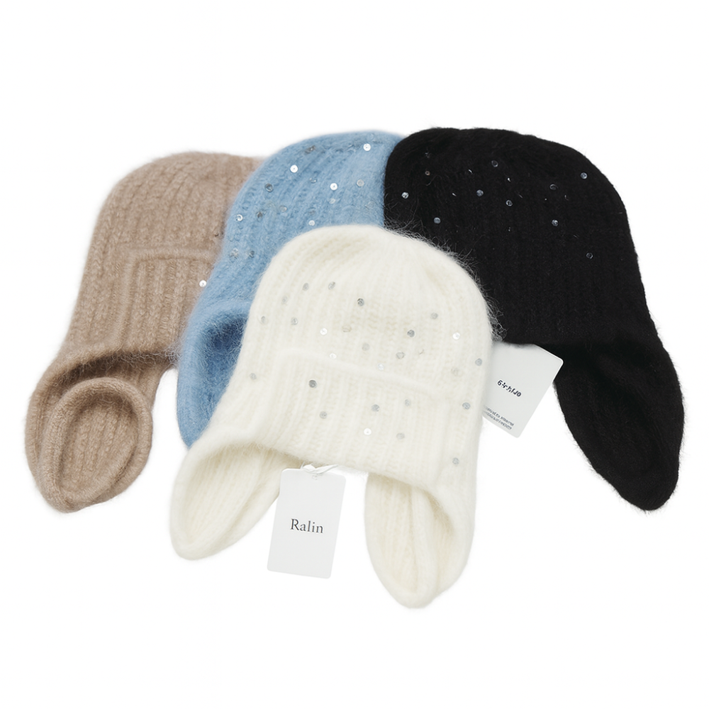 Шапка ушанка Raina теплая (женская)