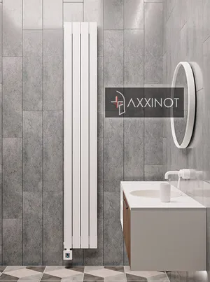 Axxinot Adero VE - вертикальный электрический трубчатый радиатор высотой 1000 мм