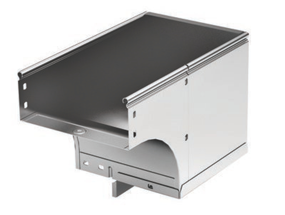 Угол вертикальный  внешний CDSS 90  осн.200 H80 в комплекте с крепежными элементами и соединительными пластинами