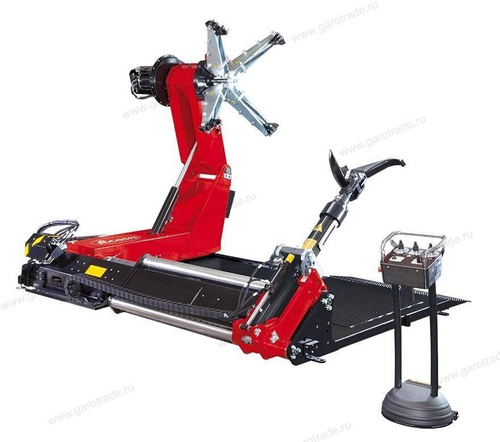 Автоматический грузовой шиномонтажный стенд для колес спецтехники Teco 590