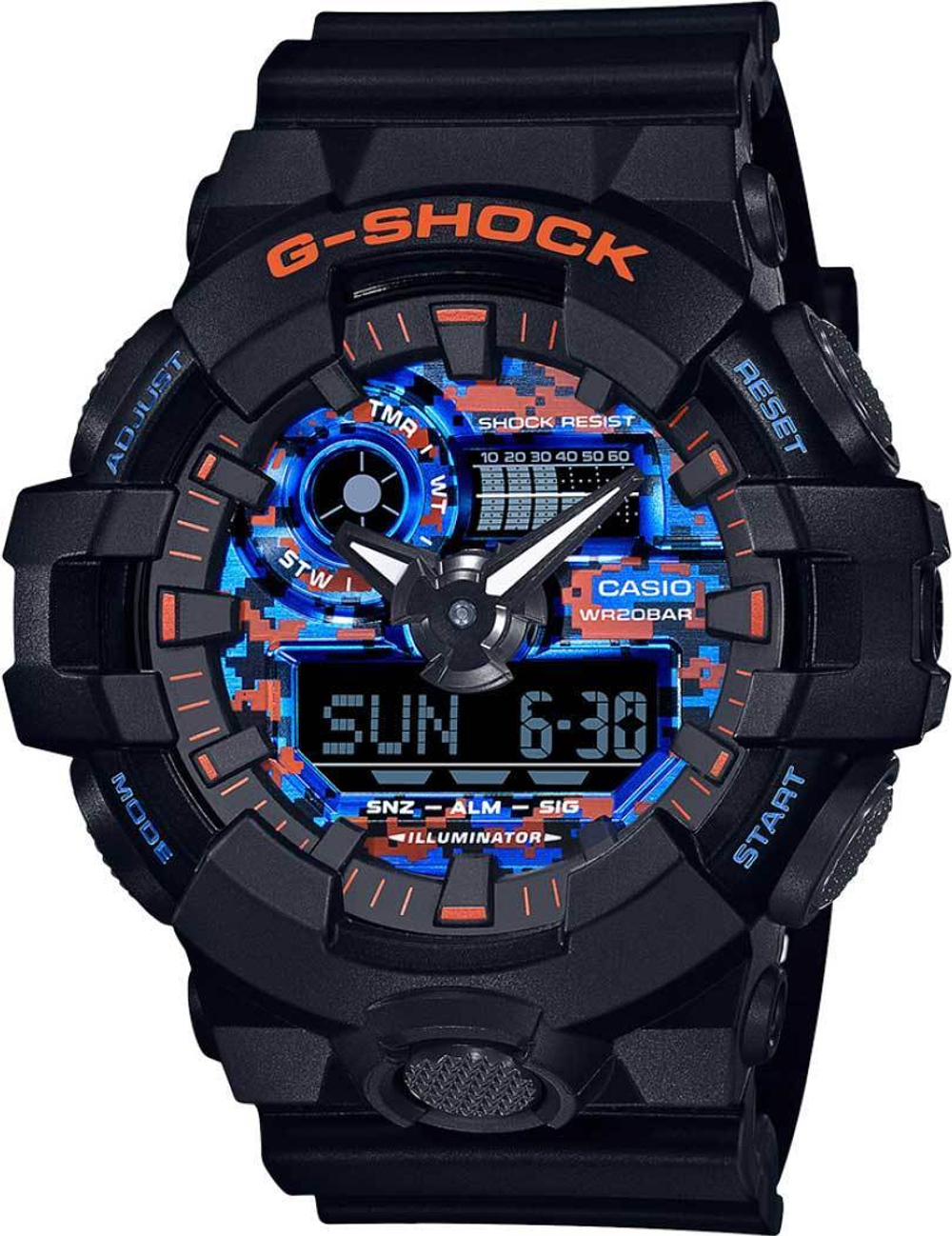 Японские наручные часы Casio G-SHOCK GA-700CT-1AER