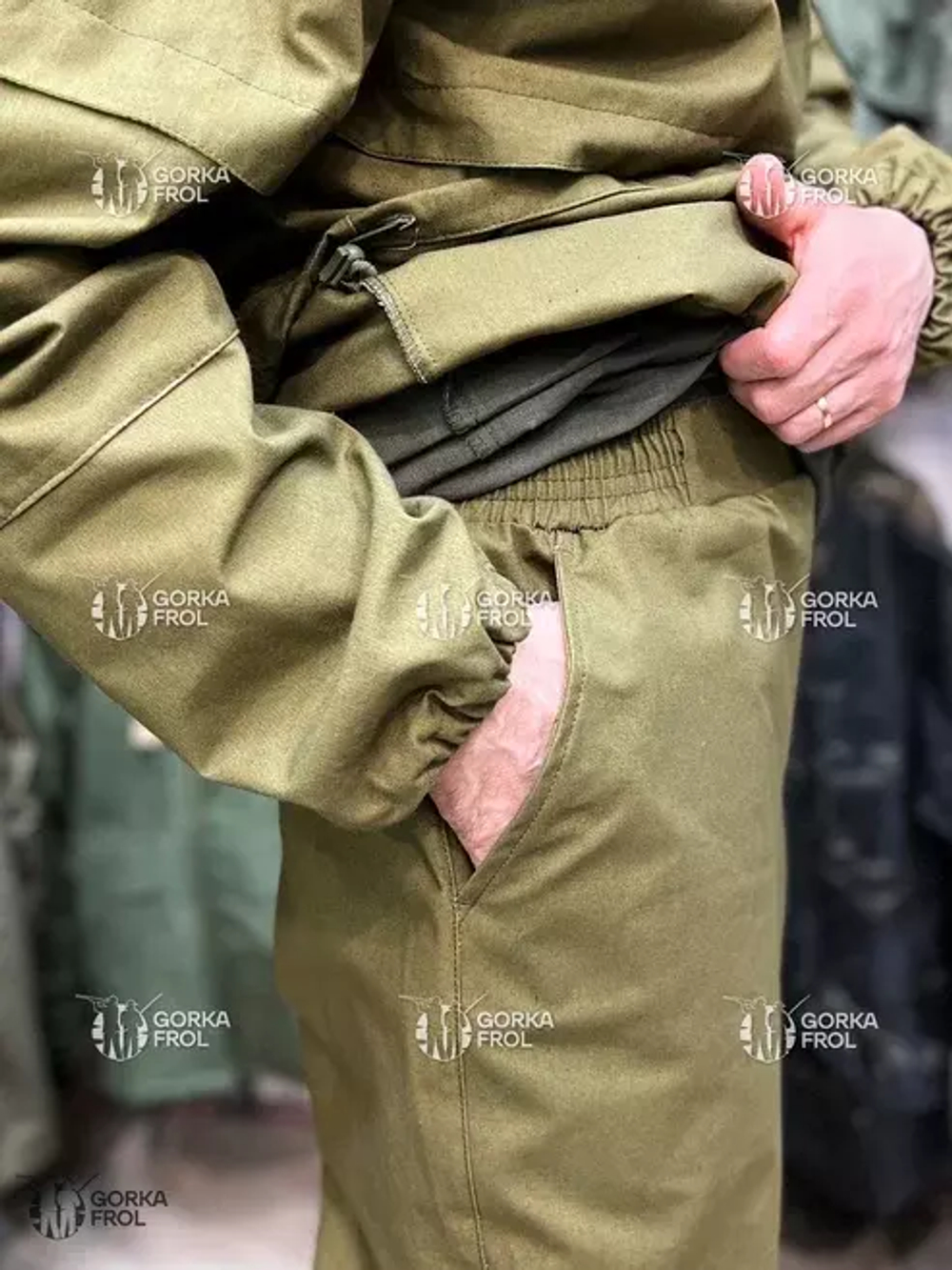 Костюм Антиклещ (Палатка/Хаки) Taygerr