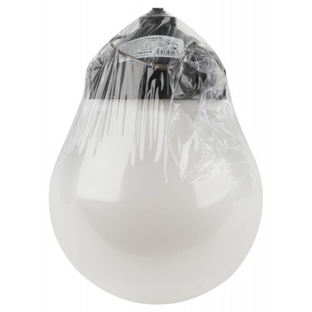 Светильник ЭРА НСП 01-60-003 подвесной Гранат полиэтилен IP44 E27 max 60Вт D150 шар белый