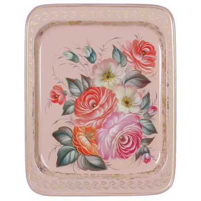 Zhostovo metal tray A13D070425170