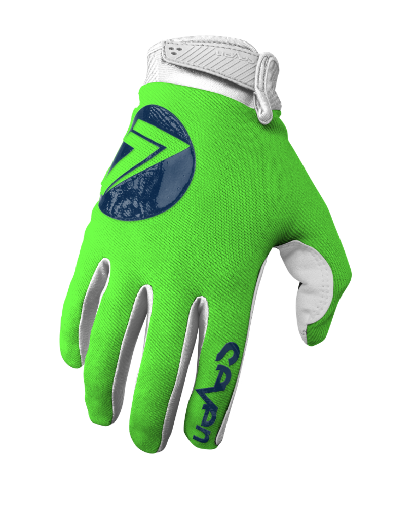 Мотоперчатки ANNEX 7 DOT GLOVE FLO GREEN