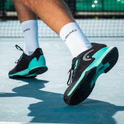 Теннисные кроссовки Head Sprint Pro 3.5 Men - Black Бирюзовый