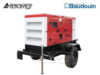 Дизельный генератор Азимут ЭД-36-Т400-1РКМ9 на шасси в кожухе