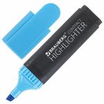 Выделитель текста 1-5мм, Brauberg Contract, голубой