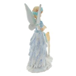 GAEM Фигурка декоративная "Фея и олененок", L7,5 W3,5 H10,5 см