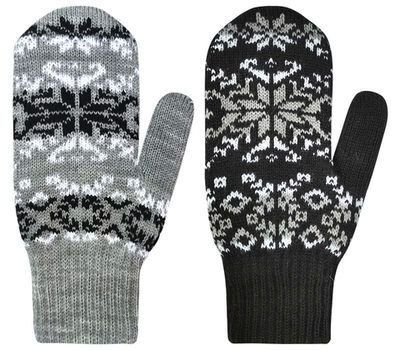 Варежки "Печора" микс р.16, 1 шт.