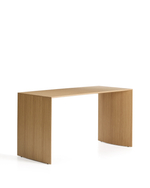 Письменный стол из дубового шпона Litto, 140 x 60 см