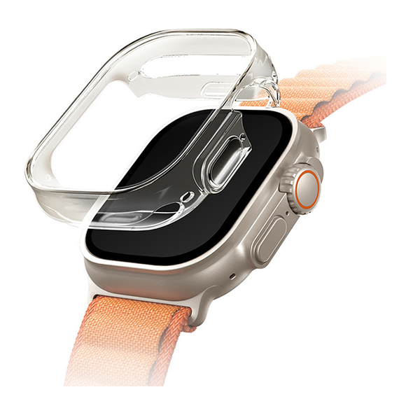 Чехол Uniq Garde для Apple Watch Ultra 49 мм (49MM-GARCLR) прозрачный
