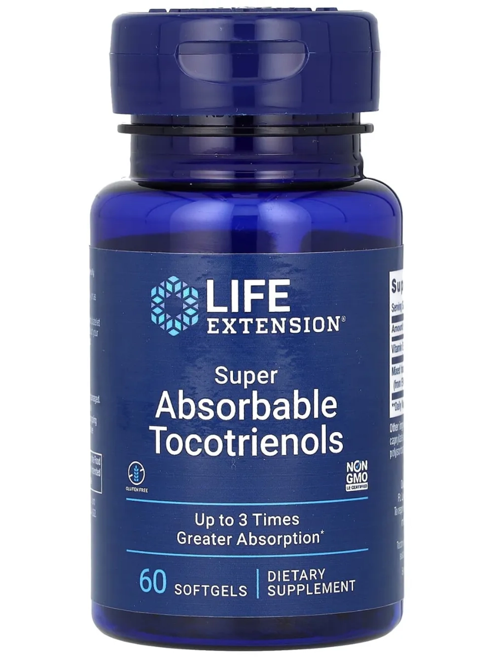 Cуперабсорбируемые токотриенолы 60 капсул