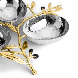 Менажница трехсекционная Michael Aram Olive Branch (27.3 см)