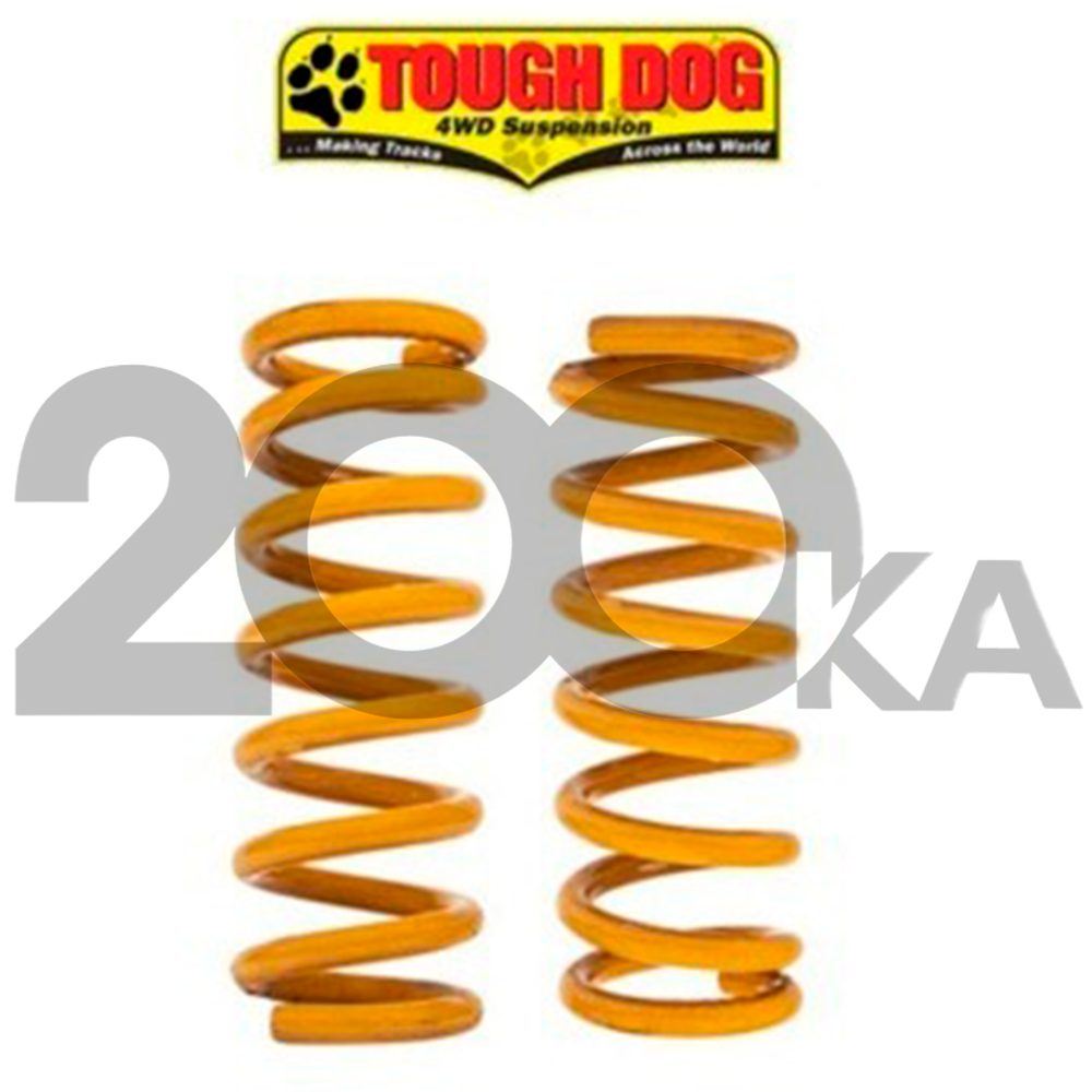 TDC949SL-PAIR Пружины задние Tough Dog Toyota Land Cruiser 105  нагрузка до 300 кг лифт 25 мм