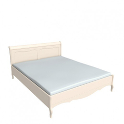 ПРОВАНС Кровать без изножья 160х200  Арт.711 Бежевый воск