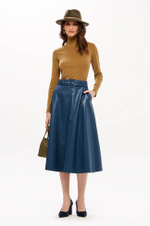 4898 Юбка женская (морская волна)