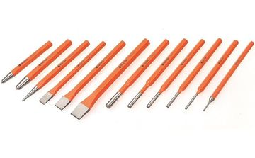 Набор зубил и добойников (12 предметов) Tactix 230112