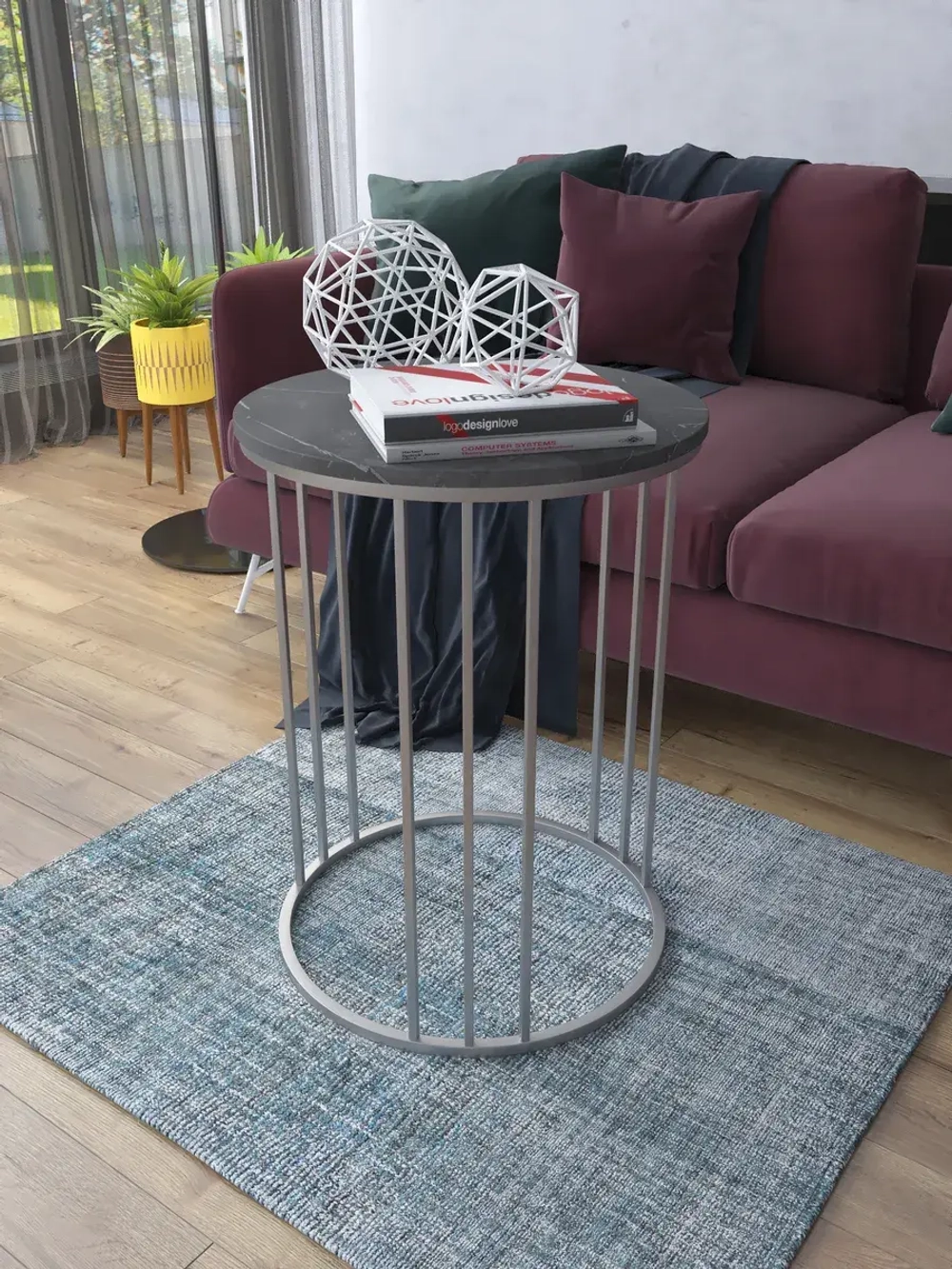 Журнальный стол Трио - ССЧ - МДФ в ПВХ